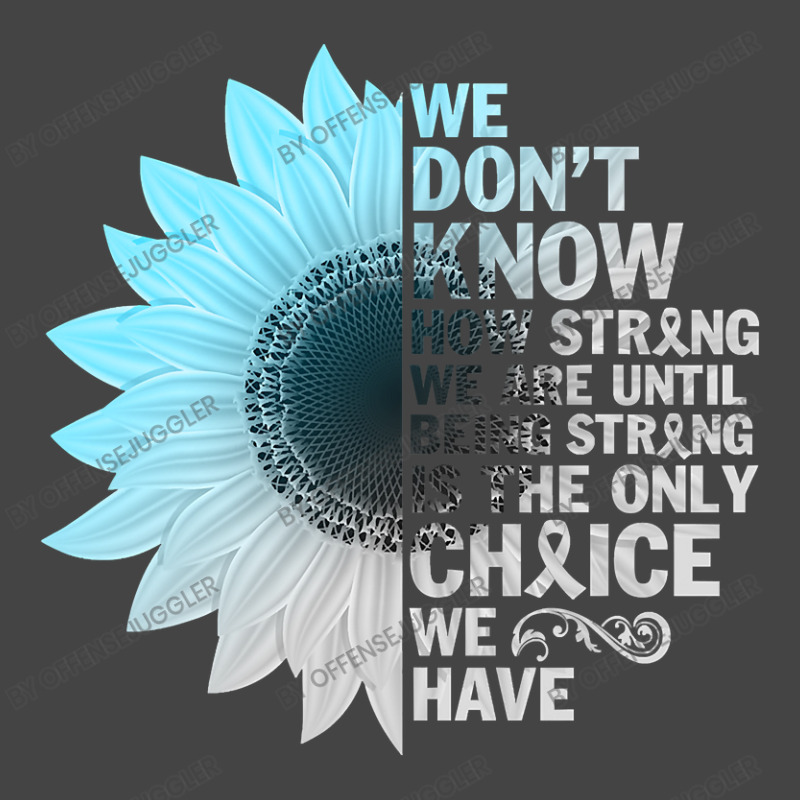 Diabetes Diabetic T21 Grey Blue Sunflower Being Strong Warrior 88 Diab Basic T-shirt | Artistshot