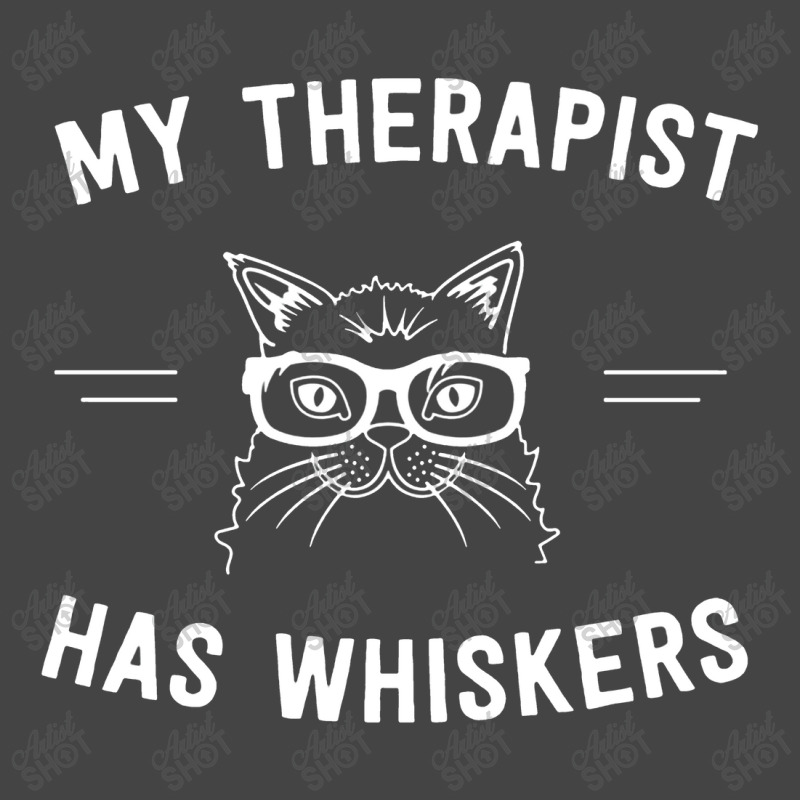 My Therapist Has Whiskers Basic T-shirt | Artistshot