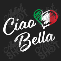 Womens Ciao Bella Italian Hello Beautiful Gift Basic T-shirt | Artistshot