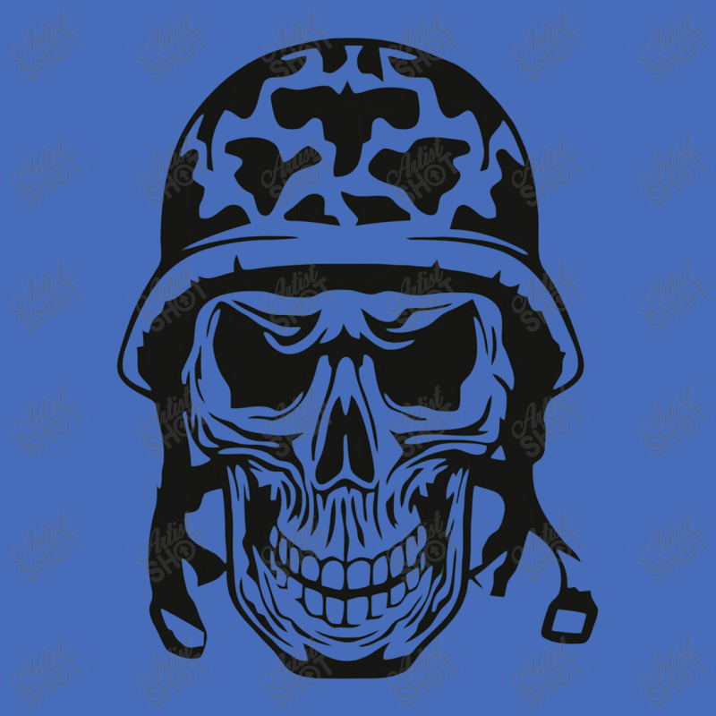 Soldier Skull Basic T-shirt | Artistshot