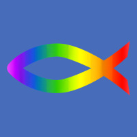 Ichthys Rainbow Christian Fish Symbol Homosexuality T Shirt Basic T-shirt | Artistshot