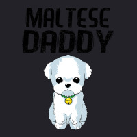 Maltese Daddy Dog Lover Maltese Puppy Christmas Gi Unisex Sherpa-lined Denim Jacket | Artistshot