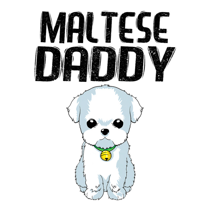 Maltese Daddy Dog Lover Maltese Puppy Christmas Gi V-neck Tee | Artistshot