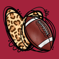 Leopard Football Love Heart Football Lover Football Season T Shirt Basic Youth T-shirt | Artistshot