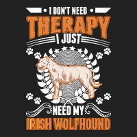 Irish Wolfhound T  Shirt Irish Wolfhound Therapy T  Shirt Basic Youth T-shirt | Artistshot