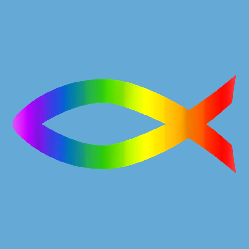 Ichthys Rainbow Christian Fish Symbol Homosexuality T Shirt Basic Youth T-shirt | Artistshot