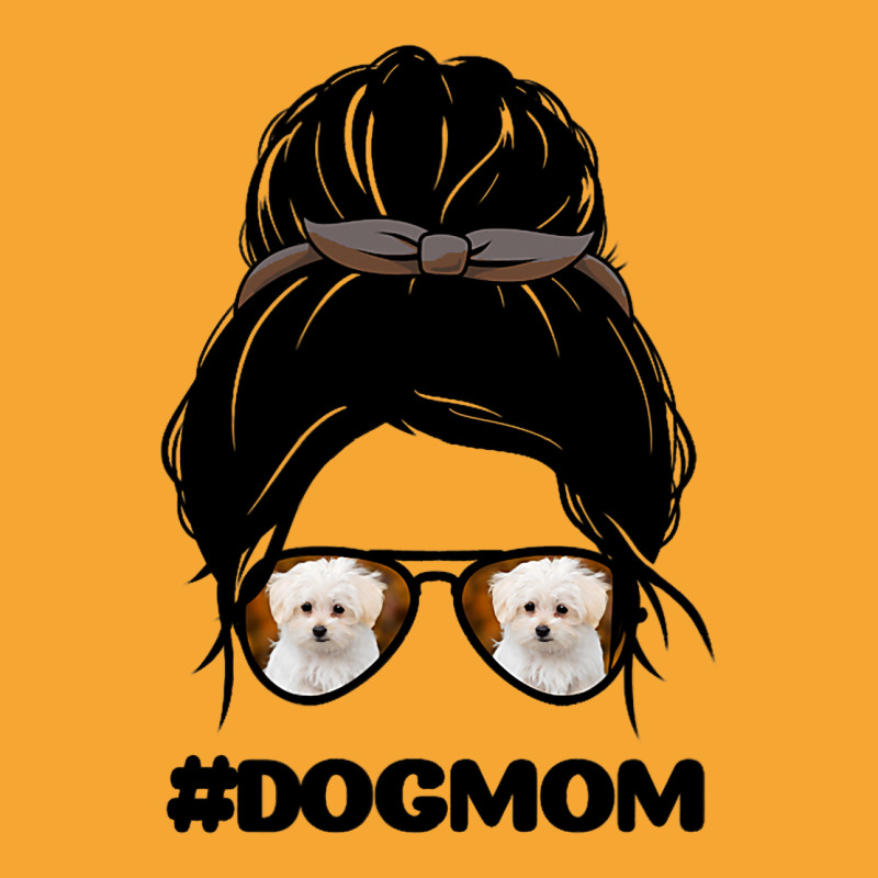 Maltese Dog Mom A Cute Dogs For Mothers Basic T-shirt | Artistshot