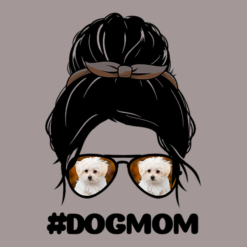 Maltese Dog Mom A Cute Dogs For Mothers Vintage Hoodie | Artistshot