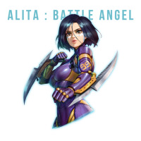 4 Alita Battle Angel Raglan Crop Top | Artistshot