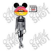 Agatha Mouse Set Me Free Raglan Crop Top | Artistshot