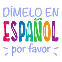 Dimelo En Espanol Bilingual Spanish Teacher T Shirt Raglan Crop Top | Artistshot