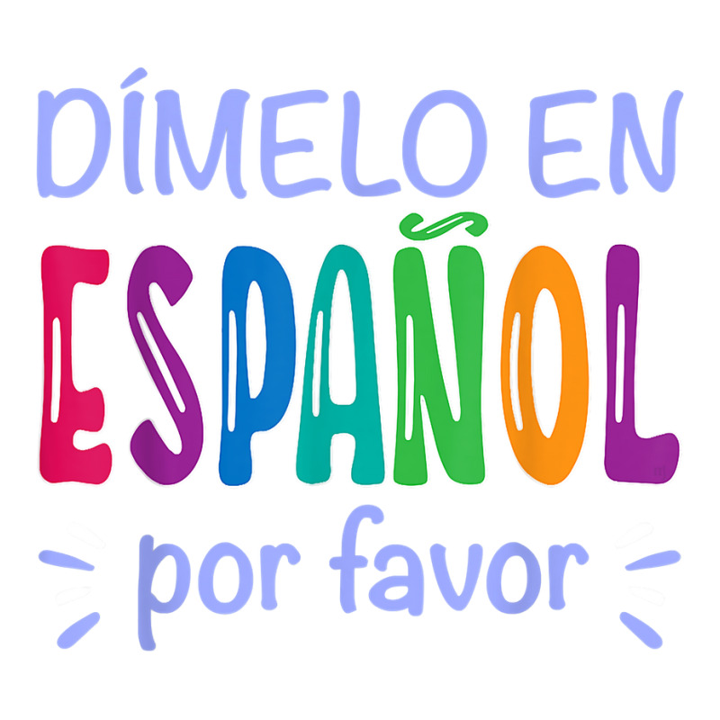 Dimelo En Espanol Bilingual Spanish Teacher T Shirt Raglan Crop Top by maionexzweddel1i | Artistshot