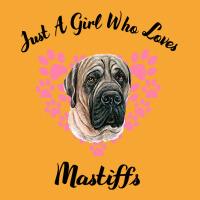 Just A Girl Who Loves Mastiffs Dogs Cute Puppy 3 Basic T-shirt | Artistshot