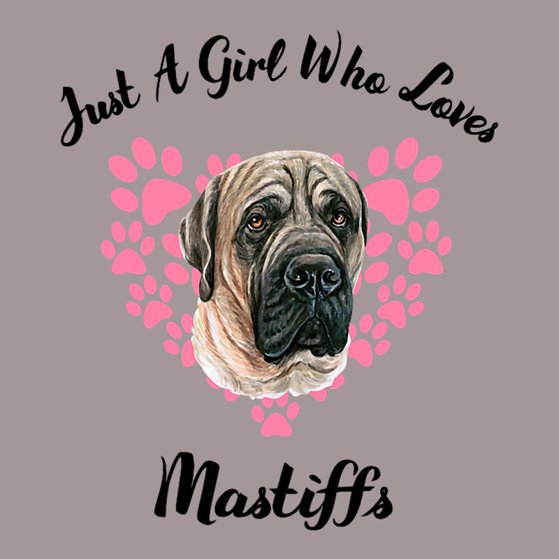 Just A Girl Who Loves Mastiffs Dogs Cute Puppy 3 Vintage Hoodie | Artistshot