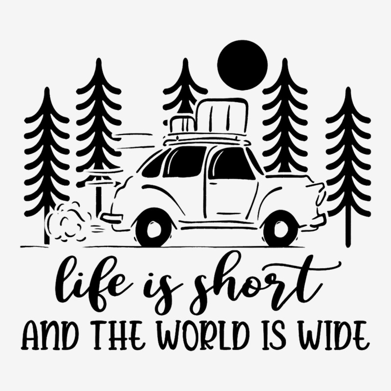 Life Is Short And The World Is Wide Vintage Campin Camper Cup | Artistshot