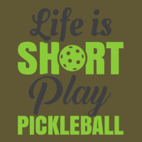 Life Is Short Play Pickleball Vintage Short | Artistshot