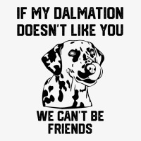 If My Dalmatian Doesnt Like You We Cant Be Friends Ladies Fitted T-shirt | Artistshot