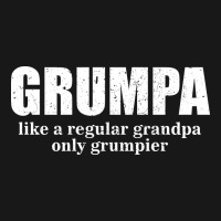 Grumpa Like A Regular Grandpa Only Grumpier D Flannel Shirt | Artistshot
