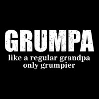 Grumpa Like A Regular Grandpa Only Grumpier D Fleece Short | Artistshot