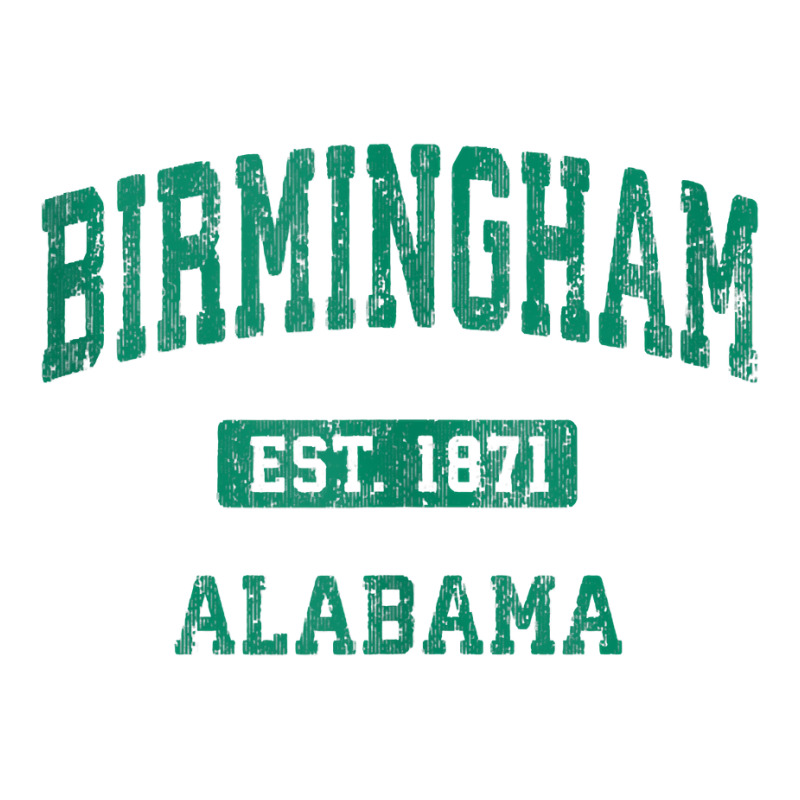 Birmingham Alabama Al Vintage Athletic Sports Design Tank Top Raglan Crop Top by paisleafuscaldo | Artistshot