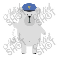 Polar Bear With Handcuffs Raglan Crop Top | Artistshot