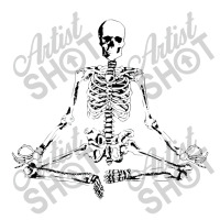 Meditating Skeleton Raglan Crop Top | Artistshot