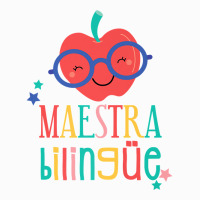 Cute Maestra Bilingue Bilingual Teacher Premium T Shirt Raglan Crop Top | Artistshot