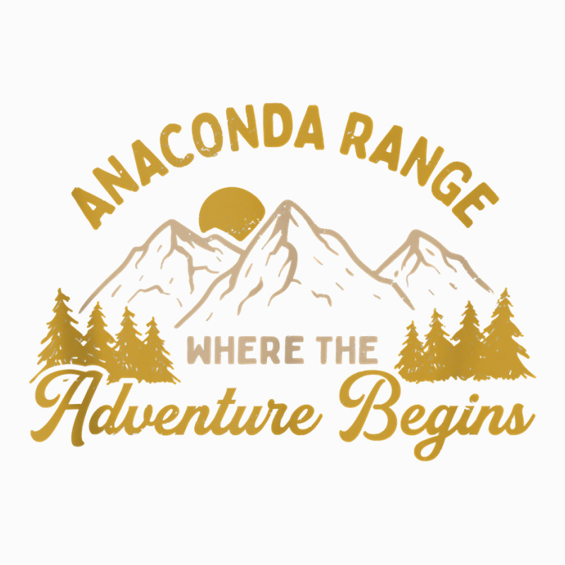 Where The Adventure Begins Anaconda Range Hiking Montana Tank Top Raglan Crop Top by dornakgb | Artistshot