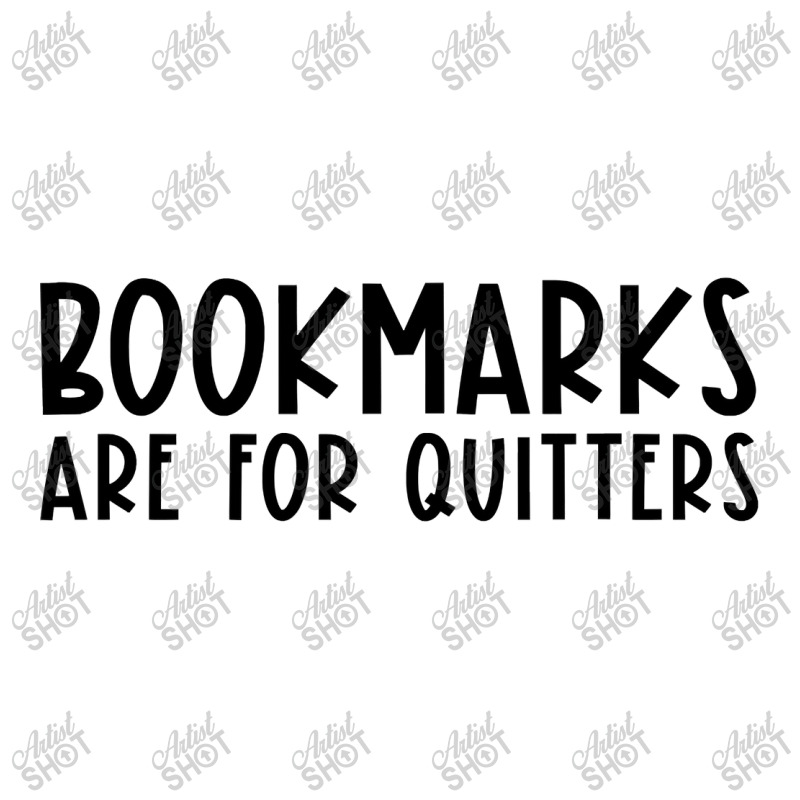 Bookmarks Are For Quitters Funny Book Lover Book Nerd Gift T Shirt Raglan Crop Top by Denise_Riemenschneider | Artistshot