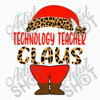 Technology Teacher Claus Christmas Santa Hat Pajamas Xmas T Shirt Raglan Crop Top | Artistshot