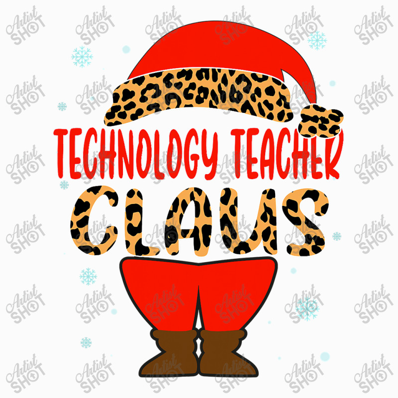 Technology Teacher Claus Christmas Santa Hat Pajamas Xmas T Shirt Raglan Crop Top by Mark_Liegerot | Artistshot