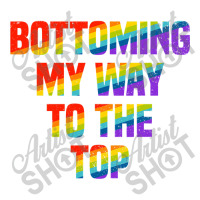 Bottoming My Way To The Top Gay Pride Lgbt Raglan Crop Top | Artistshot