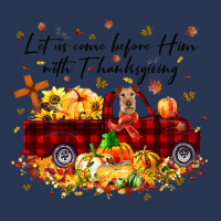 Irish Terrier Pumpkin Vintage Truck Thanksgiving H Ladies Denim Jacket | Artistshot