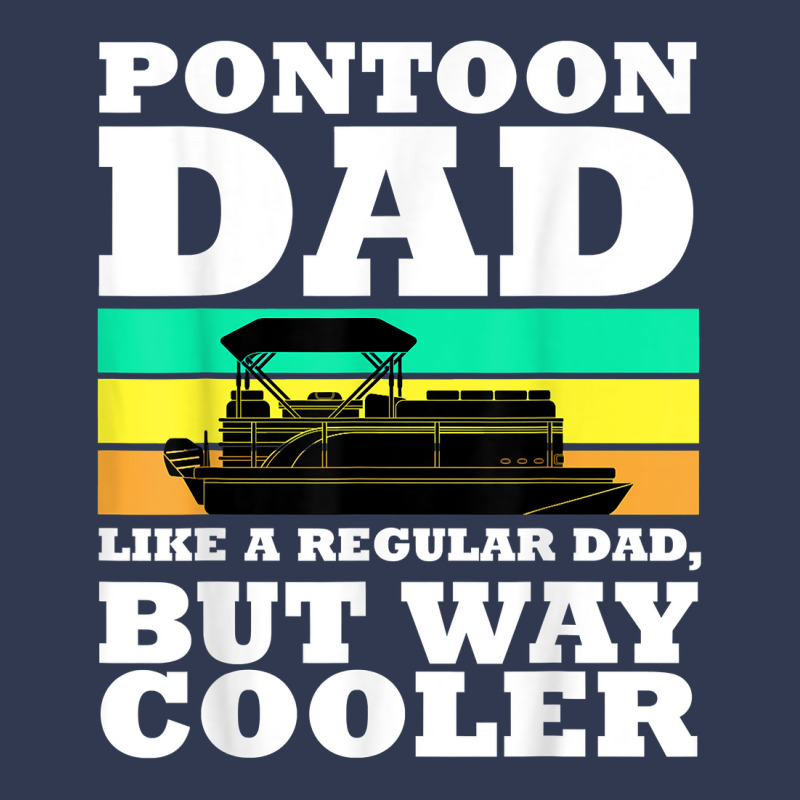 Pontoon Dad Boat Captain Funny Fathers Day Boating T Shirt Basic T-shirt | Artistshot