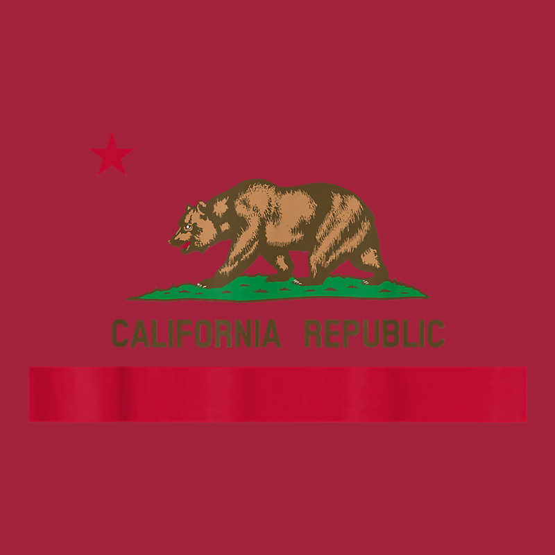 California Republic Flag Patriotic State Travel Usa T Shirt Basic T-shirt by ebertfran1985 | Artistshot