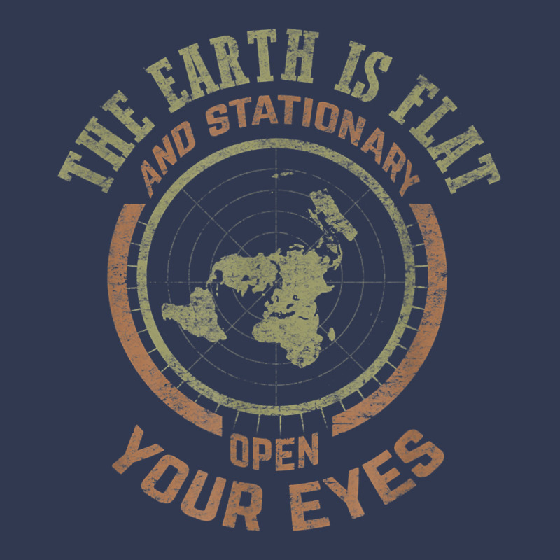 Flat Earth & Stationery Vintage Conspiracy T Shirt Basic T-shirt by darelychilcoat1989 | Artistshot