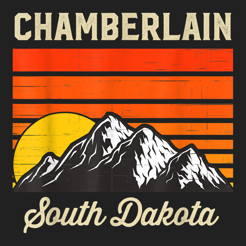 Chamberlain South Dakota Retro Vintage City State Usa T Shirt Basic Youth T-shirt by jermonmccline | Artistshot