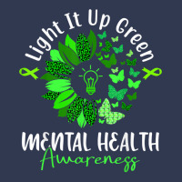 Light It Up Green Mental Health Awareness Green Ribbon T Shirt Basic Youth T-shirt | Artistshot