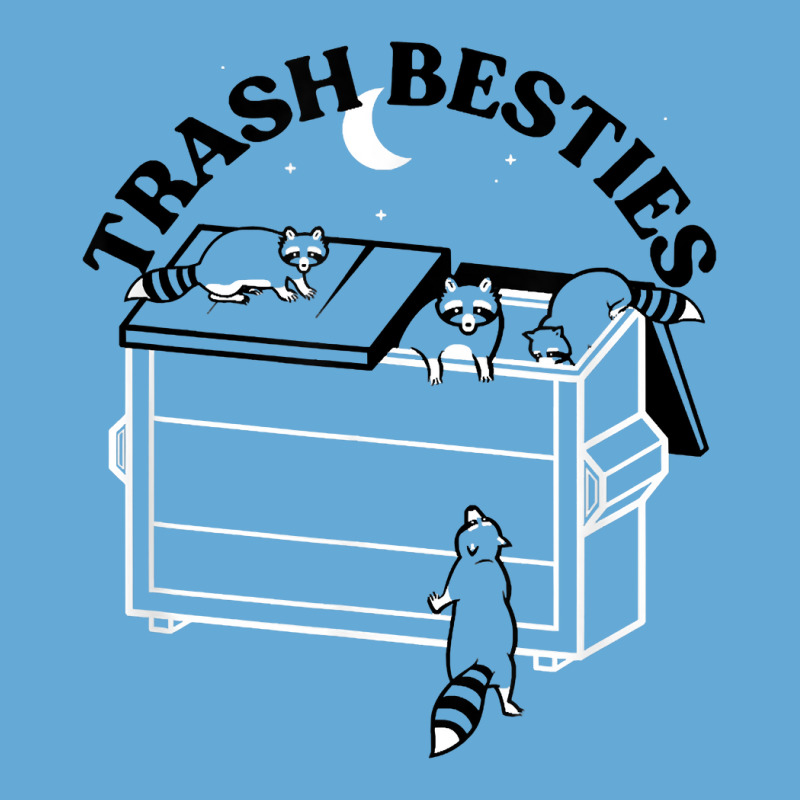 Trash Besties Funny Novelty Cute Fox Animal Lovers T Shirt Basic Youth T-shirt by darelychilcoat1989 | Artistshot