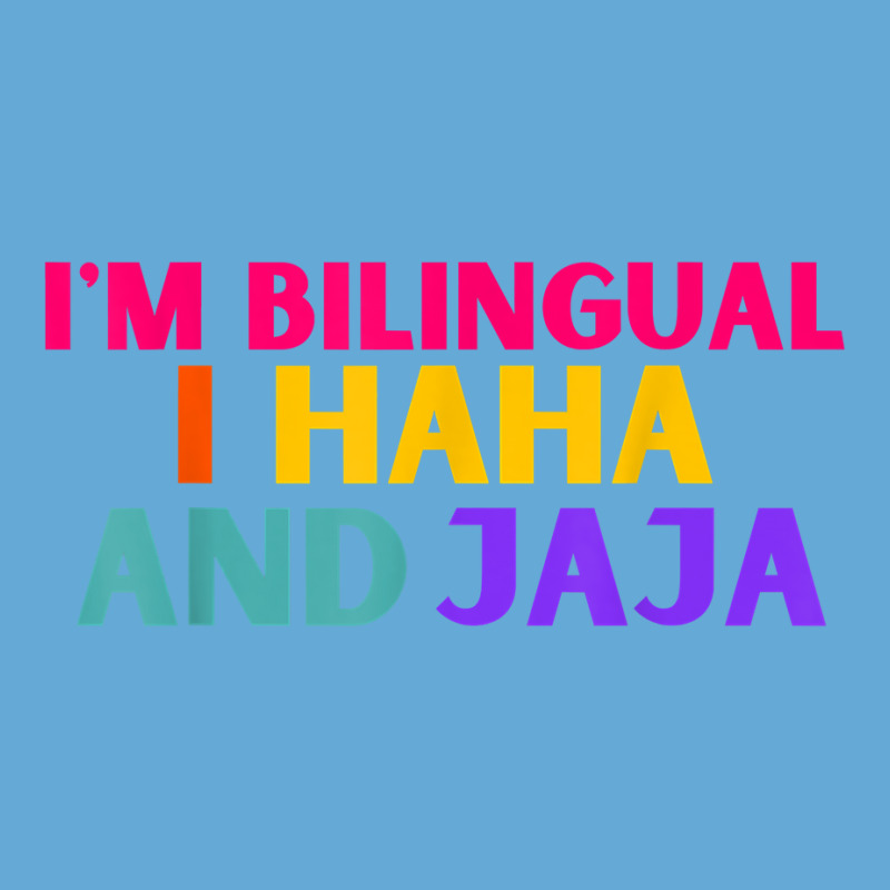 Im Bilingual I Haha And Jaja Funny Spanish Spanglish Teacher T Shirt Basic Youth T-shirt by KretschmerBridge | Artistshot