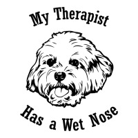 Maltese My Therapist Has A Wet Nose 3 Men's 3/4 Sleeve Pajama Set | Artistshot