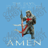 The Crusader The Devil Saw Me Knight Templar Basic Youth T-shirt | Artistshot