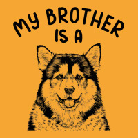 Kids My Brother Is A Malamute Funny Alaskan Malamu Basic T-shirt | Artistshot