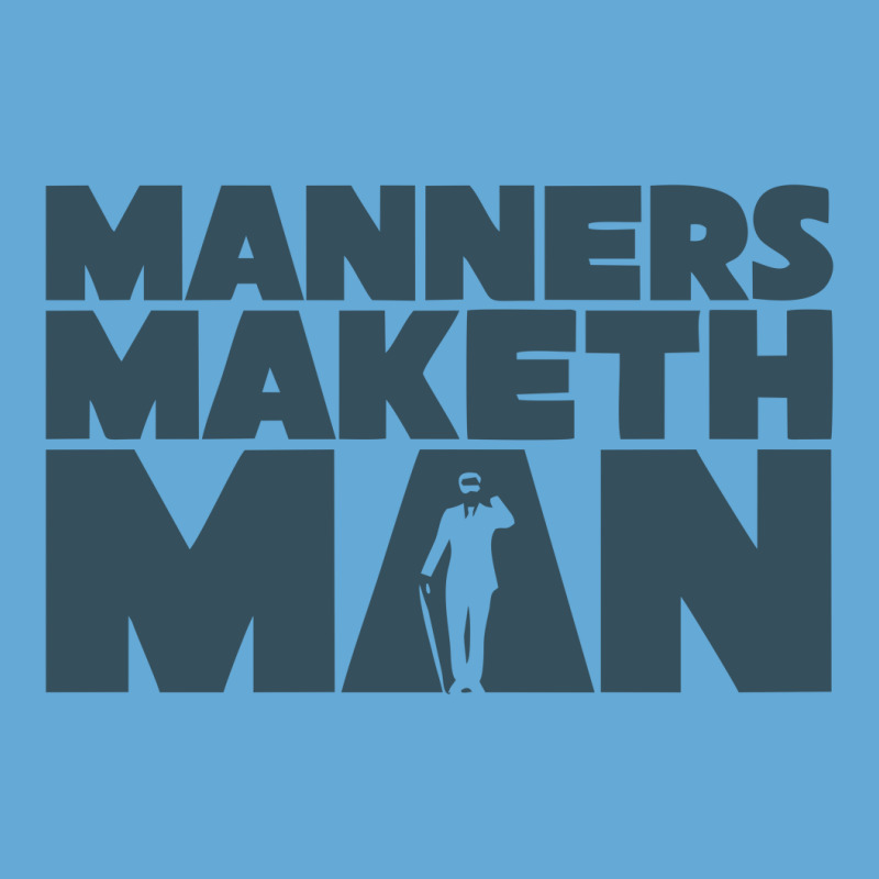 The Manners Maketh Man Basic T-shirt | Artistshot