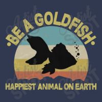 Be A Goldfish Happiest Animal On Earth Basic T-shirt | Artistshot