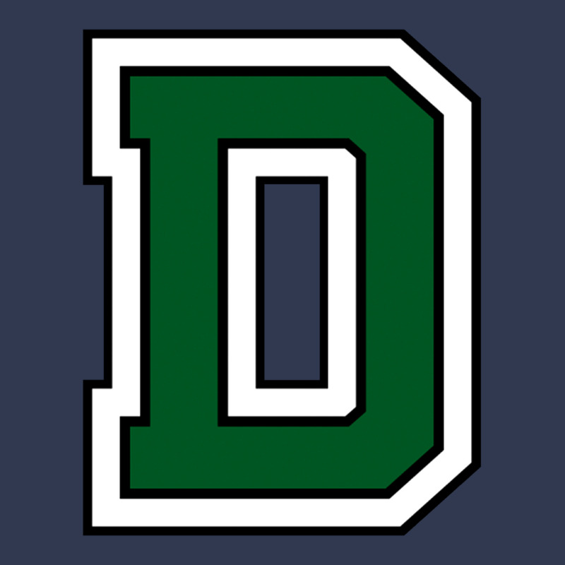 Dartmouth Initials Green D Basic T-shirt by CUSER1898 | Artistshot