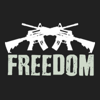 Independence Day T  Shirt Freedom Crossed M4 A1 Machine Guns For Veter Basic Youth T-shirt | Artistshot