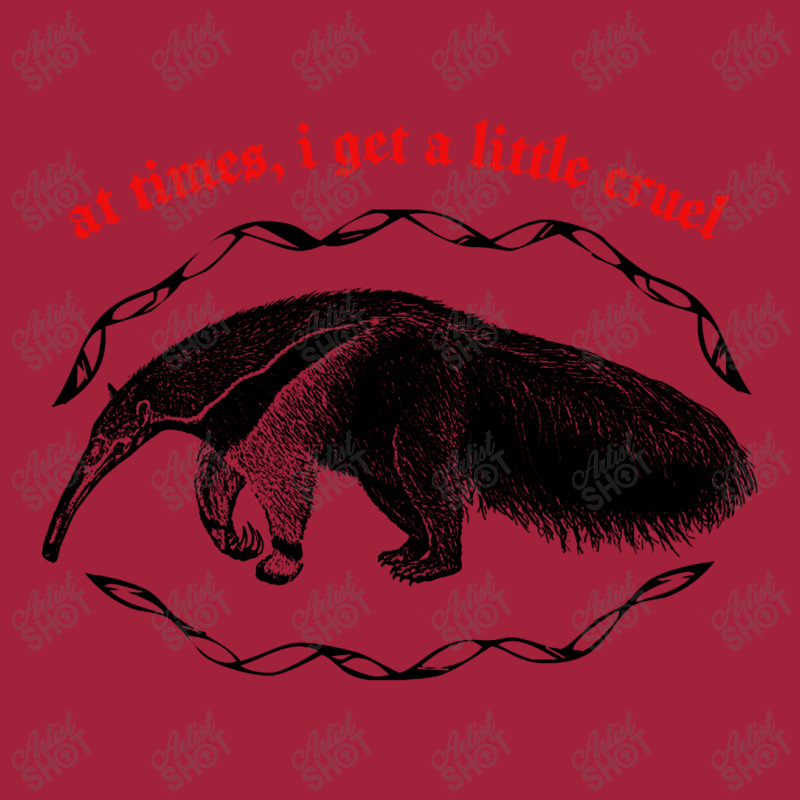 At Times I Get A Little Cruel Nihilist Anteater Design Basic Youth T-shirt by methadelphi | Artistshot