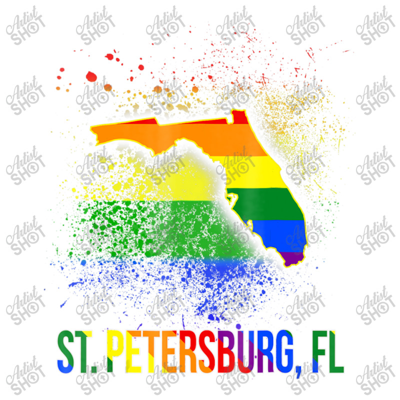 St Petersburg Florida Lgbt Pride Raglan Crop Top by GarrickElzea | Artistshot