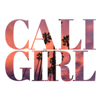 Cali Girl I Love California Palm Tree Sunset Summer Beach Pullover Hoo Raglan Crop Top | Artistshot